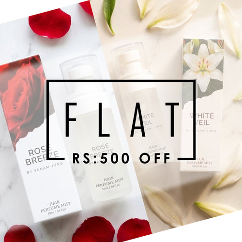 White & Rose Bundle (Hair Perfume Mist)