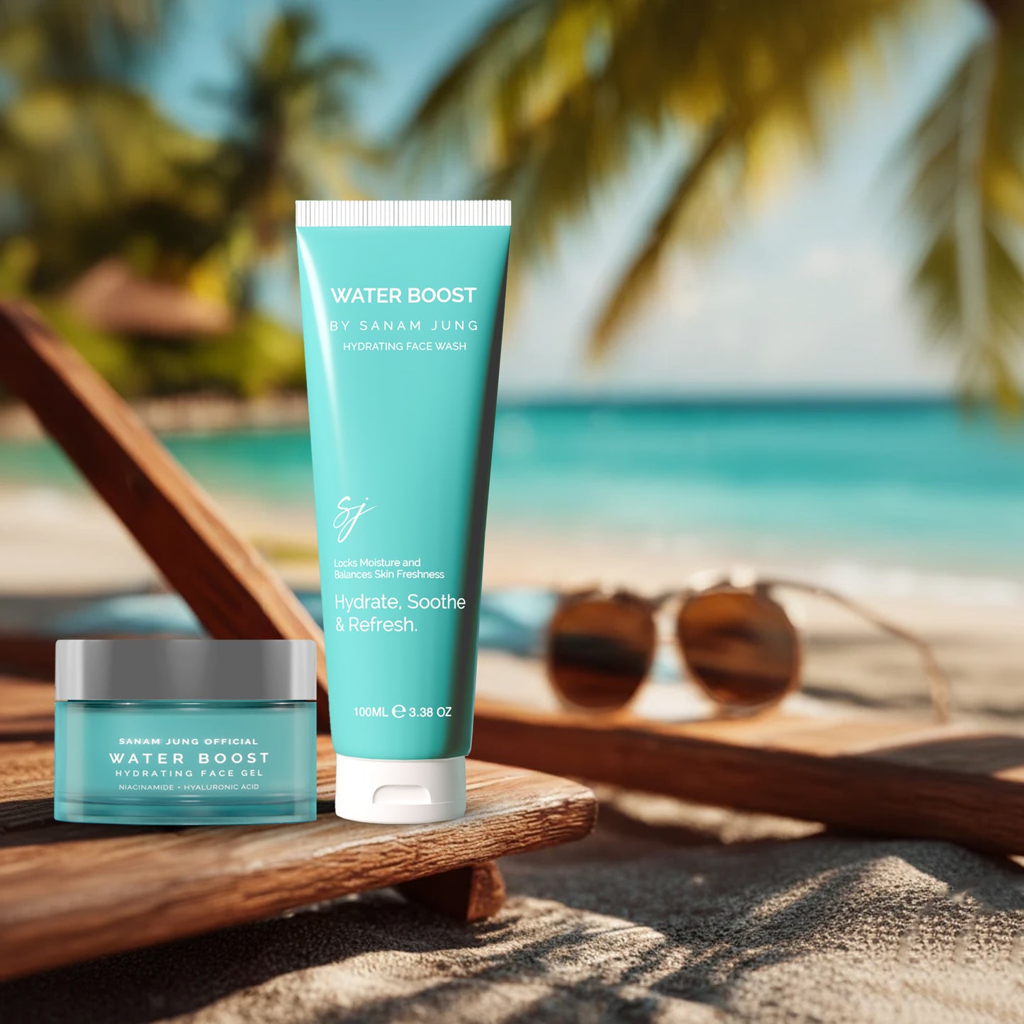 Water Boost Bundle Face wash & Face Gel